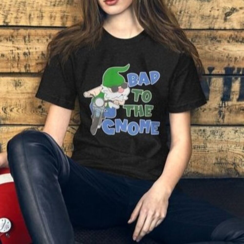 Bad to the Gnome Unisex t-shirt
